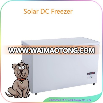 358L 12V 24V dc solar freezer and refrigerator